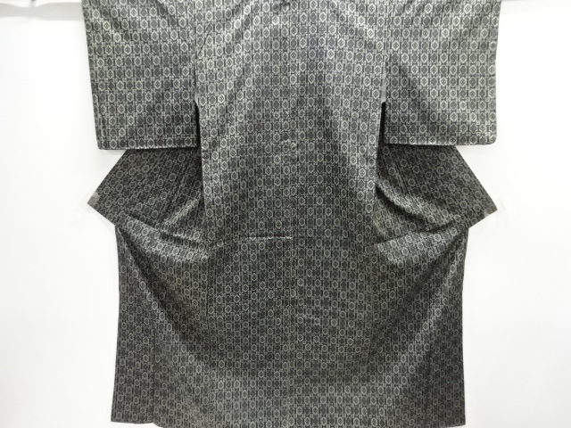 JAPANESE KIMONO / NISHIJIN DENSHO TSUMUGI / ENSEMBLE / WOVEN FLOWER